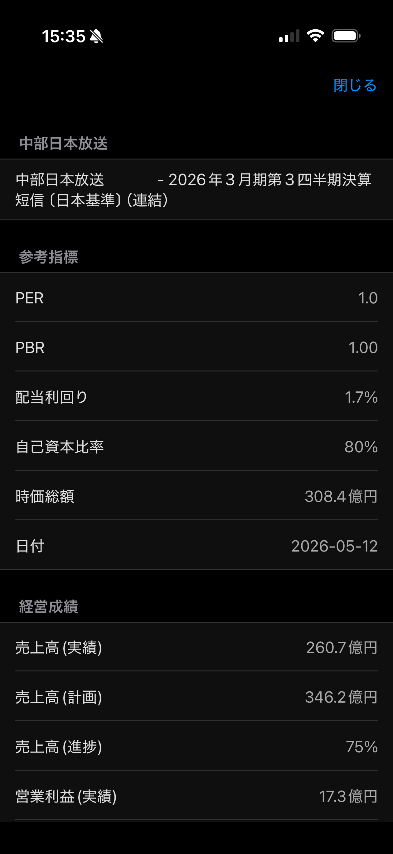 TDnetView