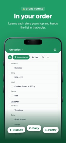 Almost Out: Grocery List Screenshot 3 of 5