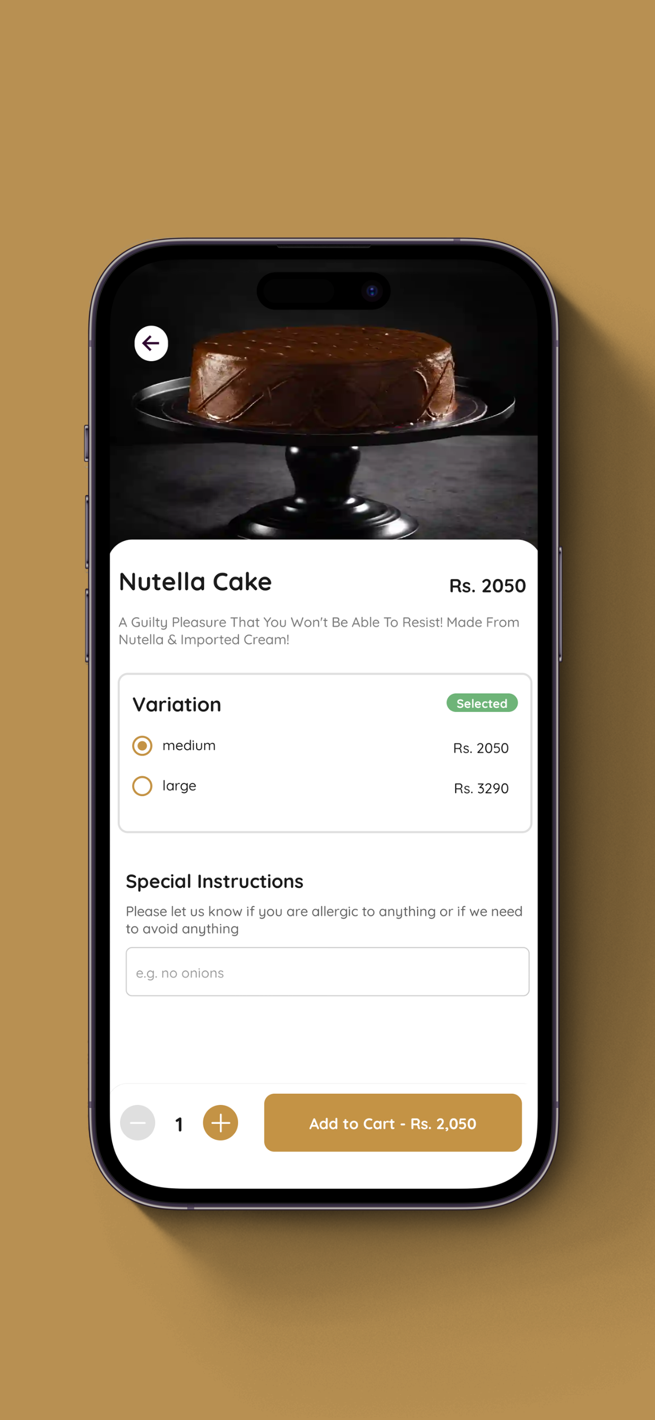 Delizia App