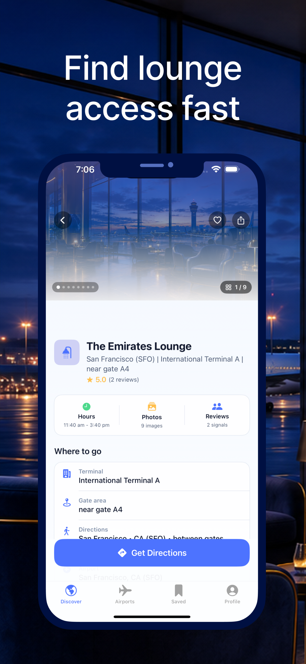 Loungebase: Airport Lounges screenshot 2