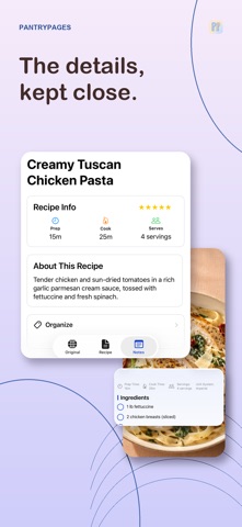 PantryPages screenshot 2