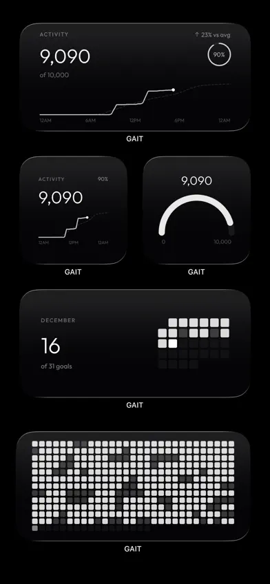 GAIT | Minimal Step Widgets screenshot 1