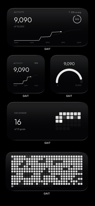 GAIT | Minimal Step Widgets Screenshot 1 of 4