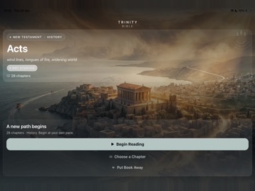 Trinity Bible: Read & Study iPad screenshot