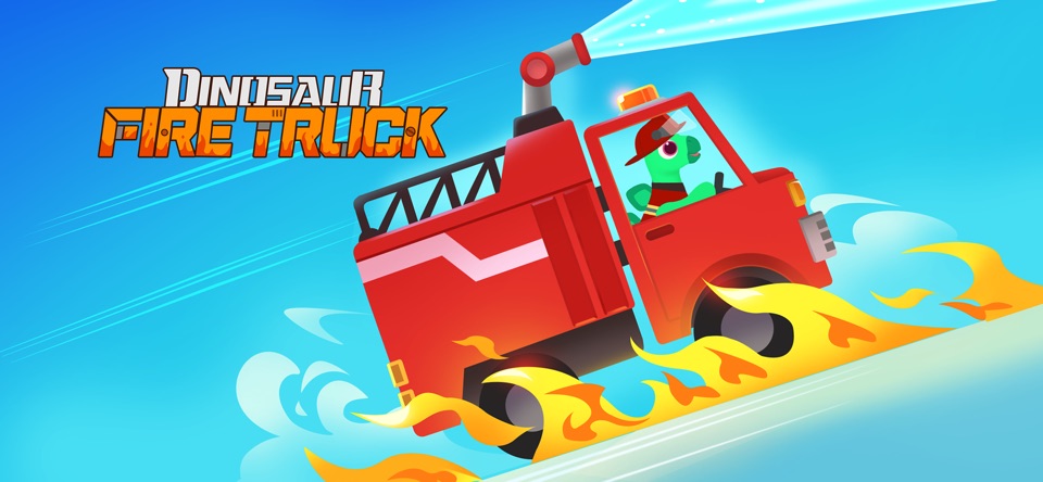 Dinosaur Fire Truck screenshot 1