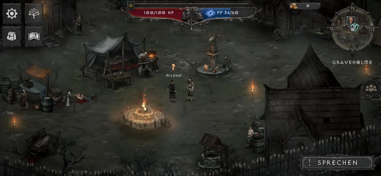 Vampire's Fall 2 iOS Mod IPA screenshot 2 - iOS game interface