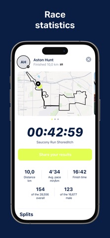 Saucony Run Shoreditch screenshot