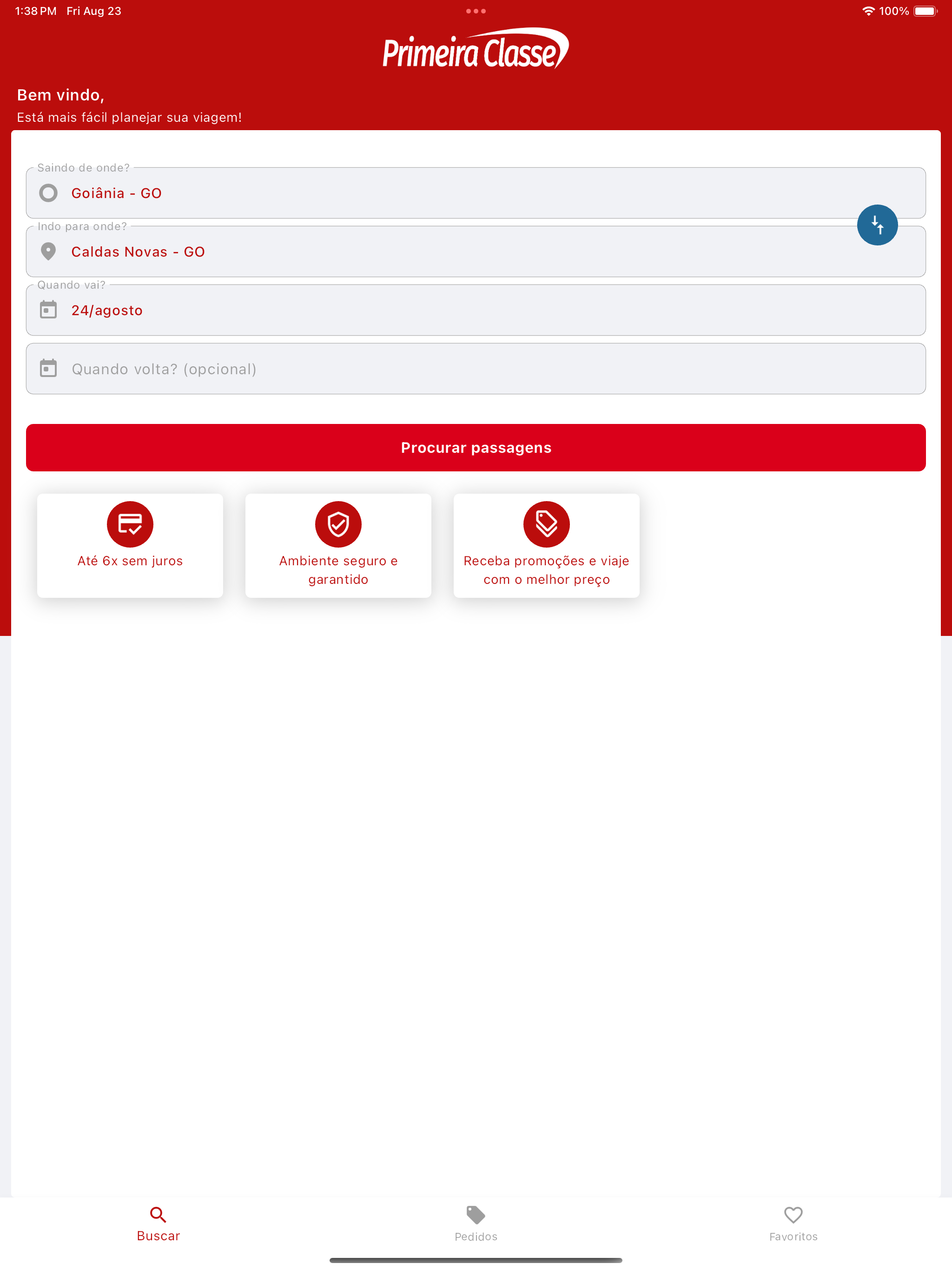 Primeira Classe screenshot 5