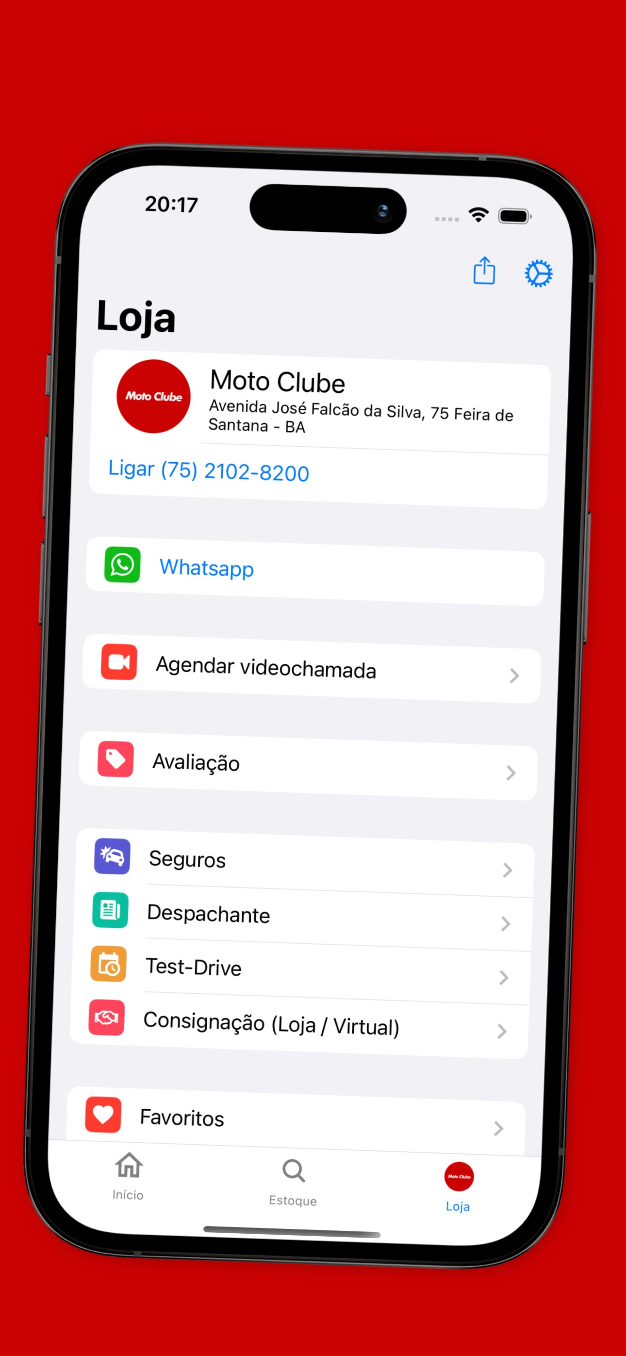 Moto Clube screenshot 4