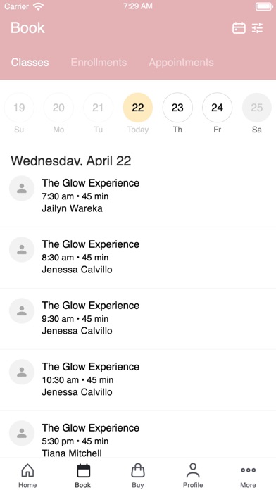 Glow Lagree LLC Screenshot 2 of 3