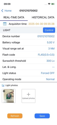 OMS Navlight Manager iPhone screenshot
