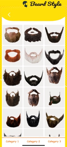 Beard Styler Cam - Beard Maker iPhone screenshot