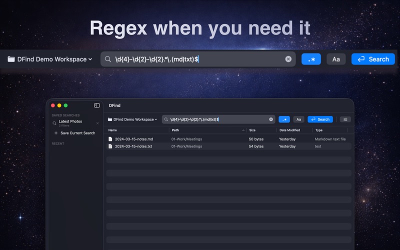 App screenshot