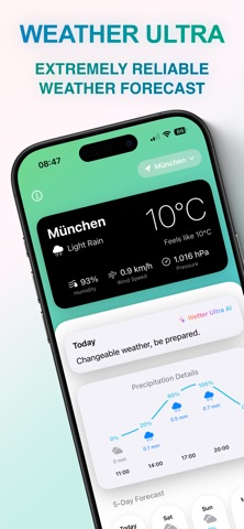 Weather Ultra - Rain & Widgets screenshot