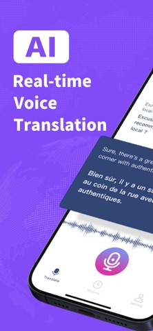 Saygo - Real-Time Translator iPhone screenshot
