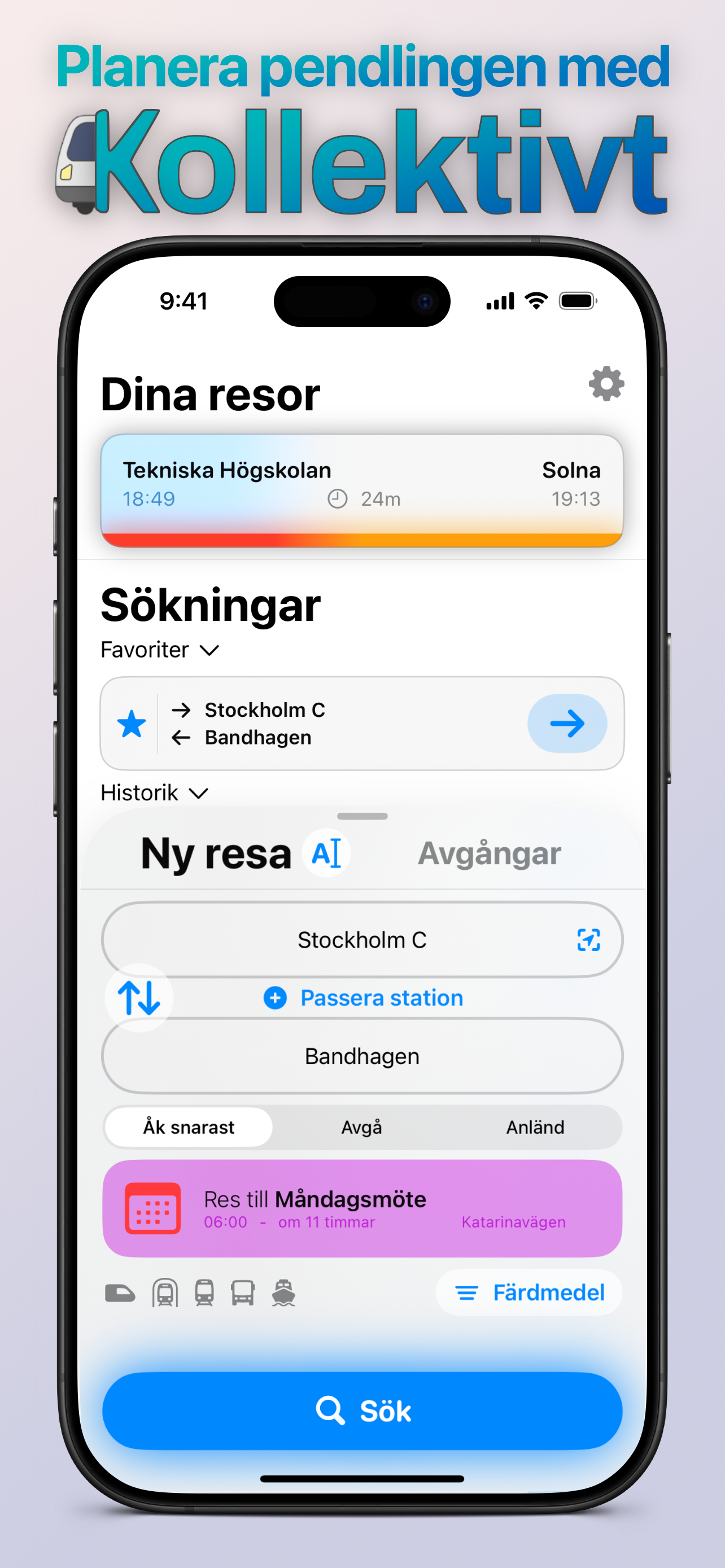 Kollektivt - Planera din resa screenshot 3