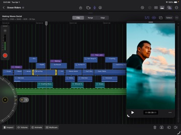 Final Cut Pro: ビデオ制作 のスクリーンショット