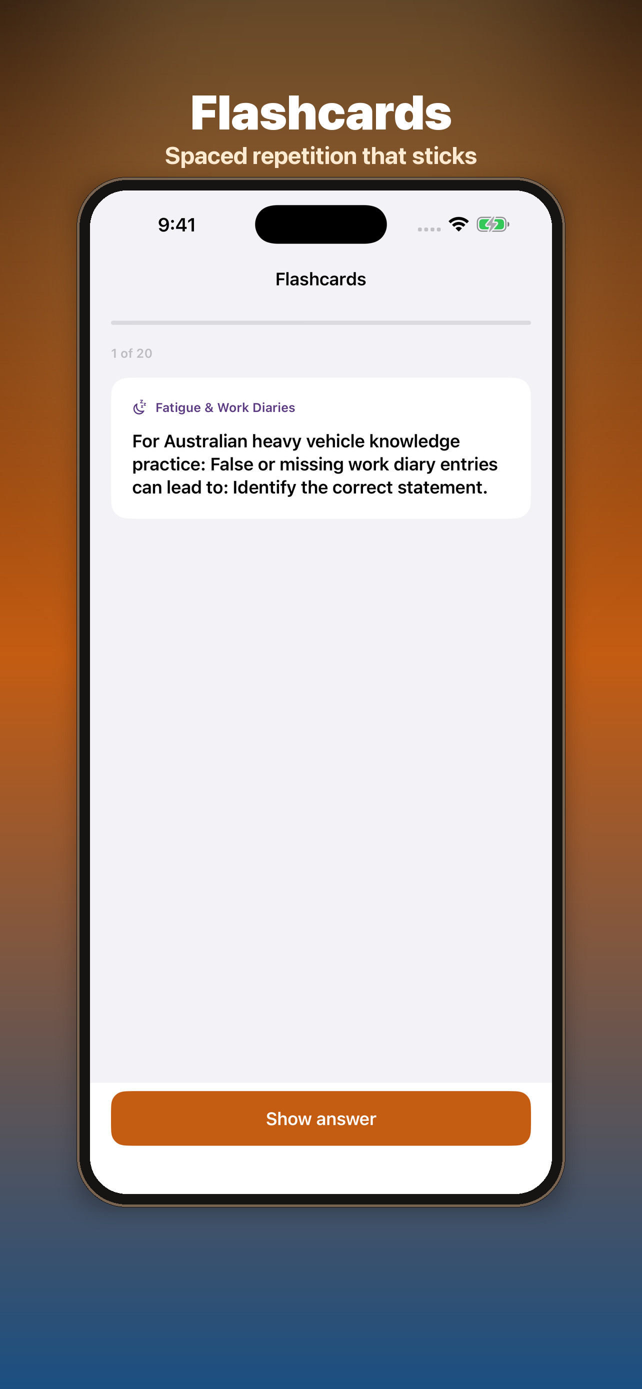 Australian HV Test Prep screenshot 7
