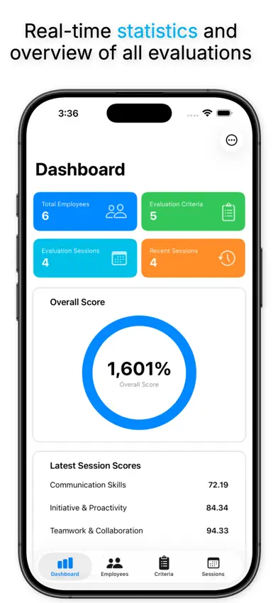 Employee Evaluation screenshot 4
