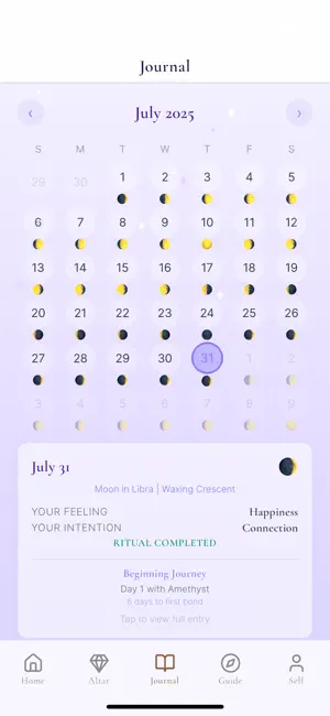 Crystal Ritual: Moon Phases screenshot 3