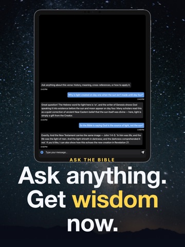 Ray: Daily Bible Verses Widget iPad screenshot