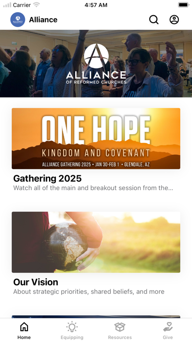 Screenshot #1 pour Alliance of Reformed Churches