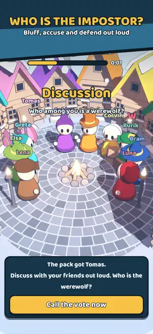 Werewolf Village: Mafia Game screenshot 3
