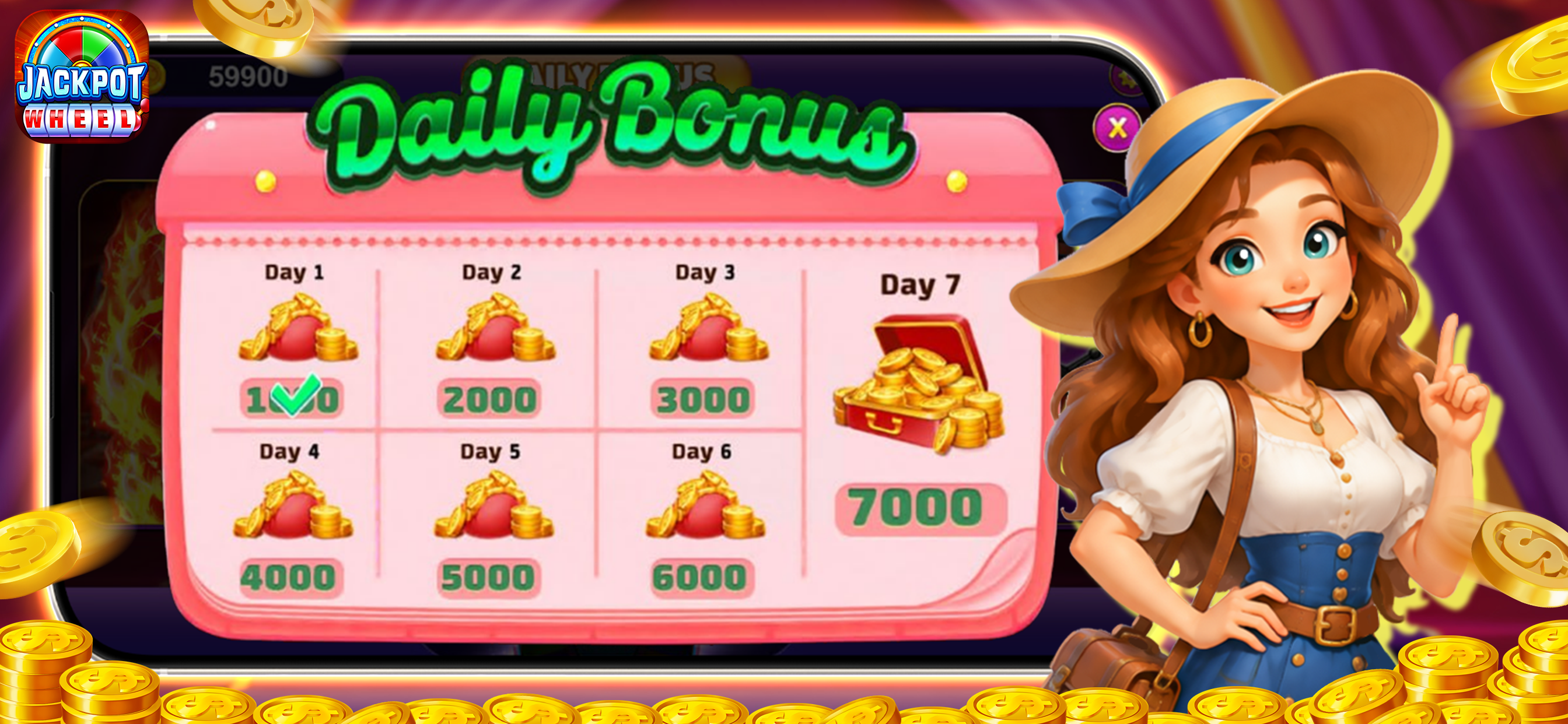 Jackpot Wheel screenshot 4