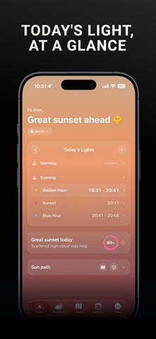 GoldenHour: Sun Tracker Screenshot 1 of 9