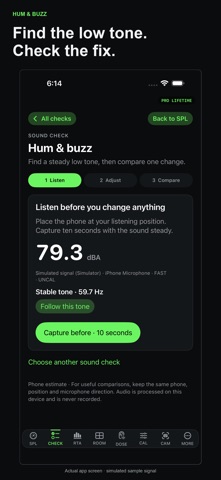 Decibel Meter & Sound Spectrum Screenshot 2 of 3