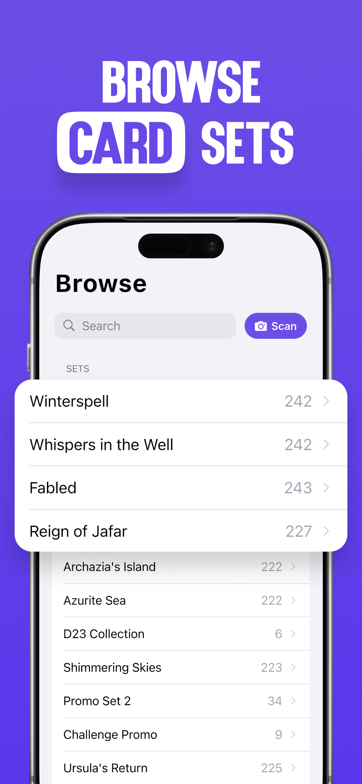 Card Price Scanner for Lorcana