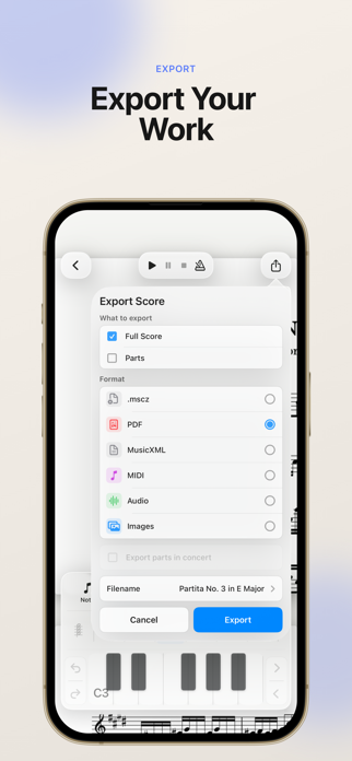 Aria – Music Notation Editor Screenshot 6 of 6