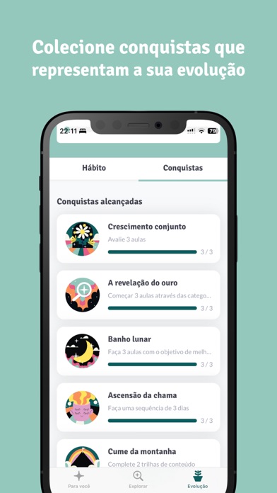 Aurea: Yoga em casa Screenshot