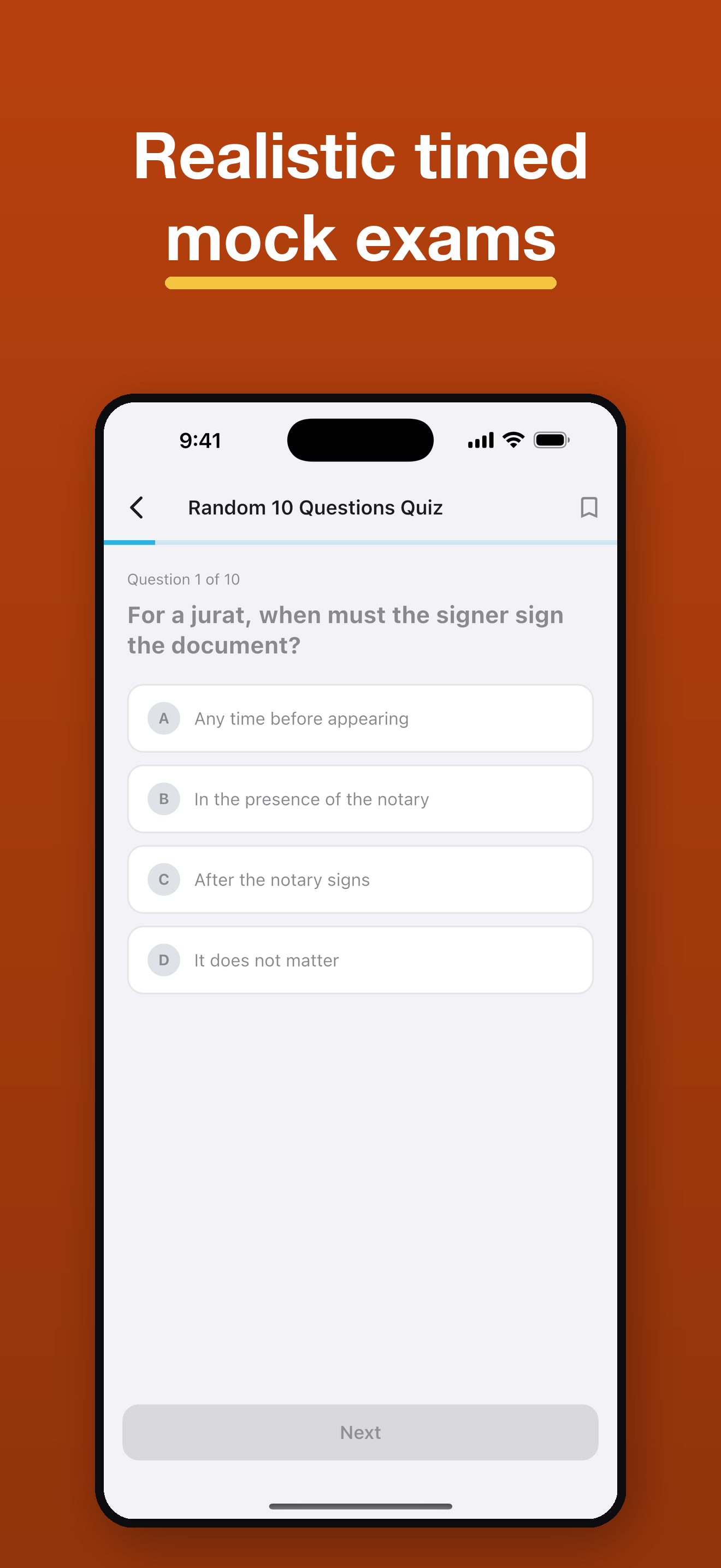 AZ Notary Exam Prep 2026 screenshot 4