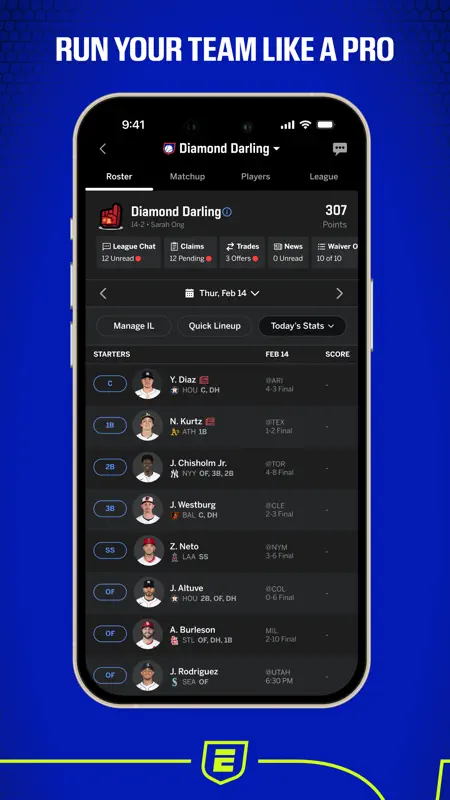 ESPN Fantasy Sports & More screenshot 7 of 8