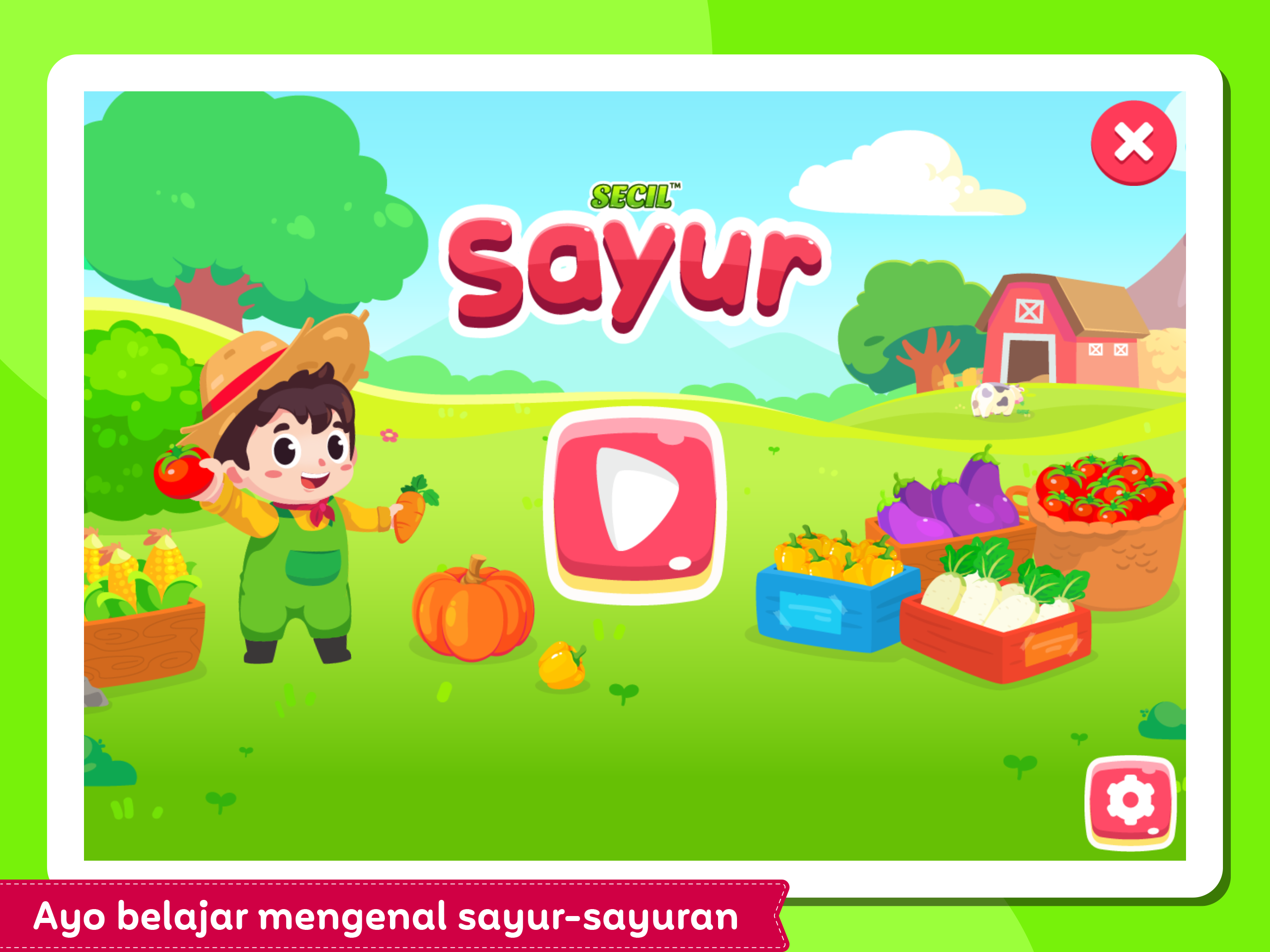Secil Belajar Sayur