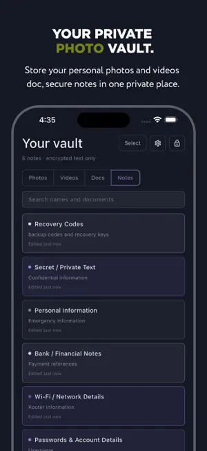 Lockr: Private Photo Vault screenshot 4