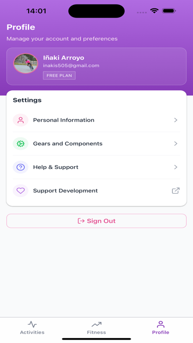 App screenshot