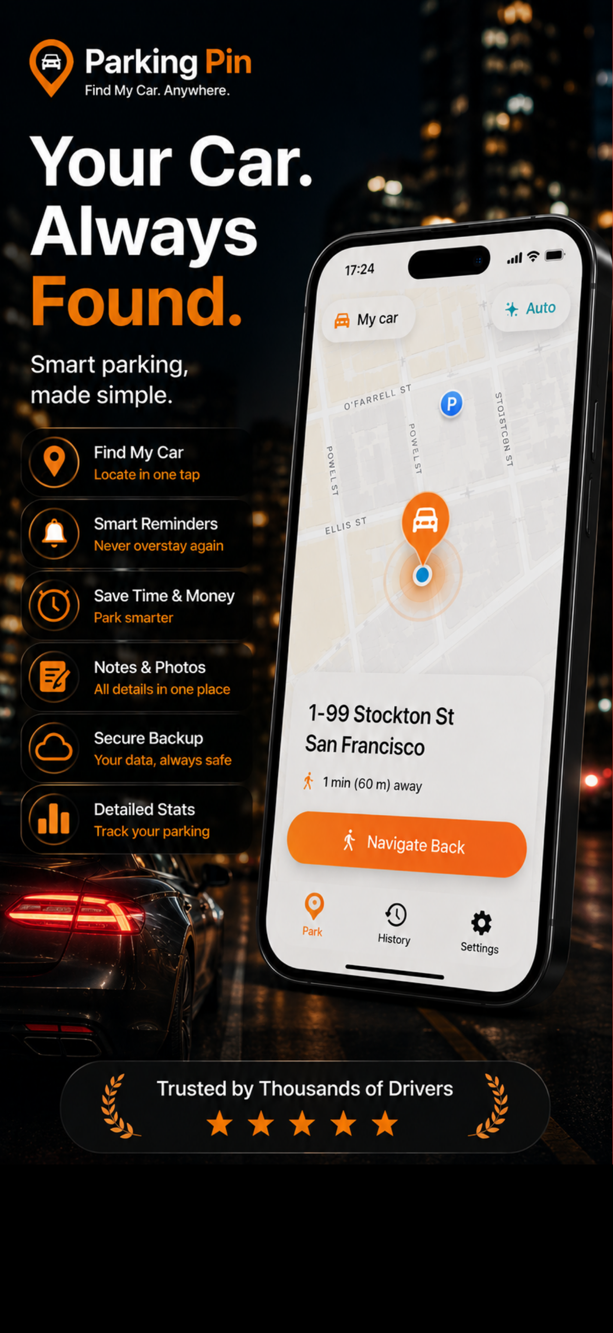 Parking Pin - Find My Car screenshot 8