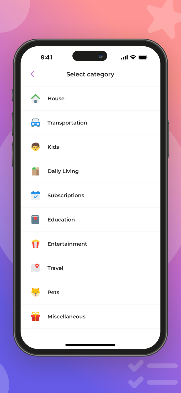 Elma Spendings Tracker online