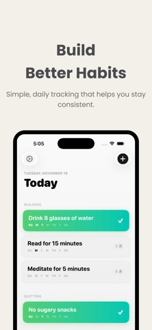 Habit Habit - Daily Tracker screenshot