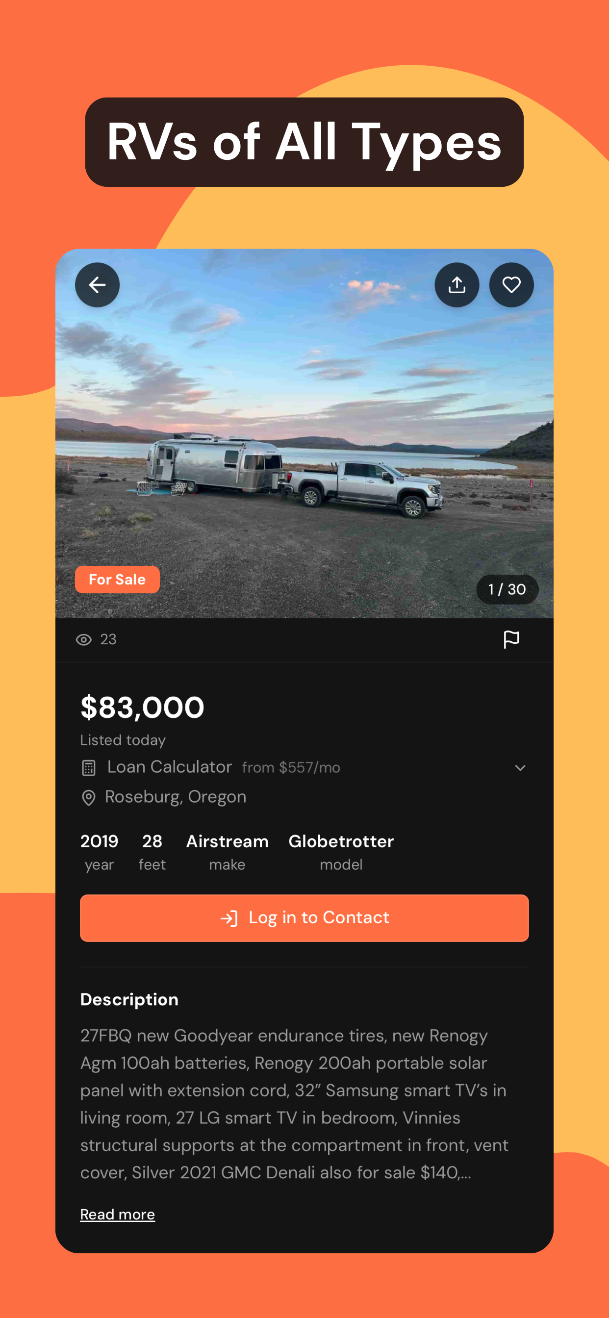 RV Matcher: Shop RVs, RV Parks