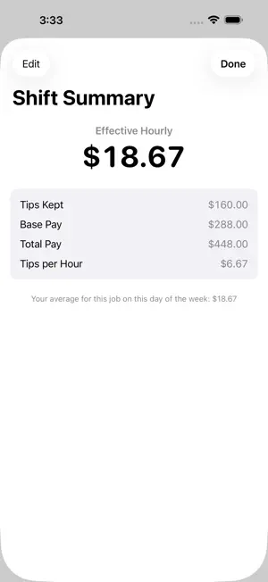 ShiftSlip: Server Tip Tracker screenshot 3
