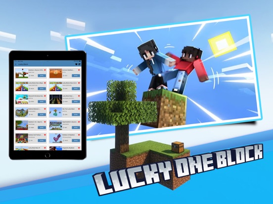 Lucky Block for Minecraft iPad screenshot 4 - Utilities app