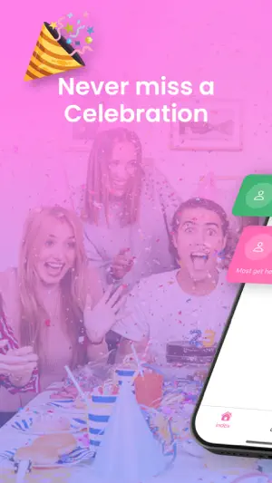 Birthday Reminders - BdayBuzz screenshot 1