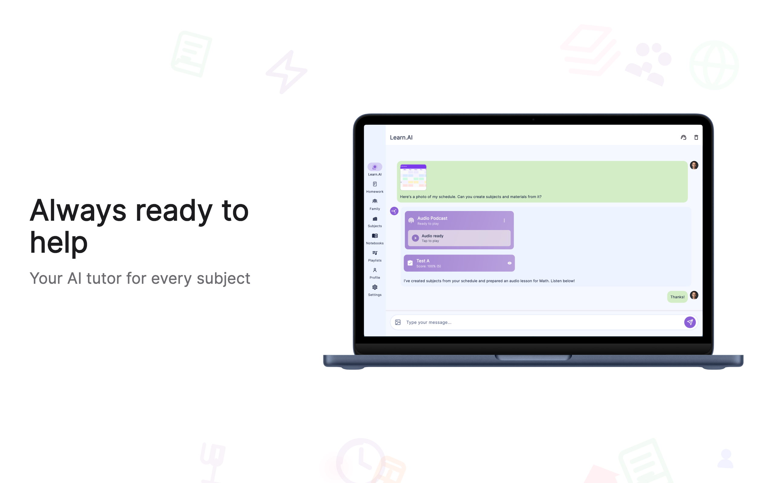 FamilyLearn.AI - AI Tutor screenshot 21