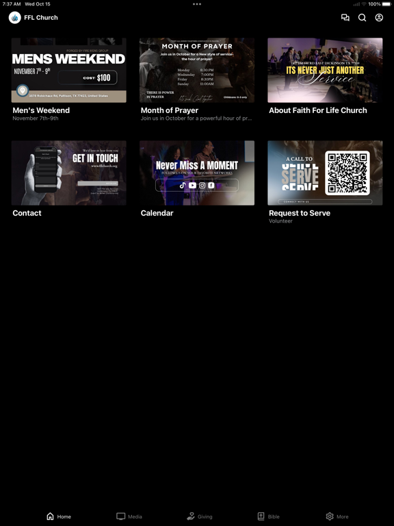 Screenshot #4 pour Faith For Life Church