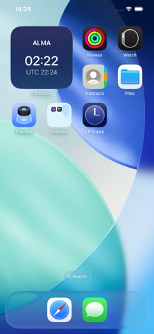 LSTclock: sidereal time clock Screenshot 8 of 8