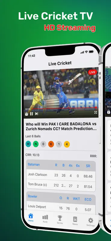 Live Sports Cricket TV screenshot 1 of 4