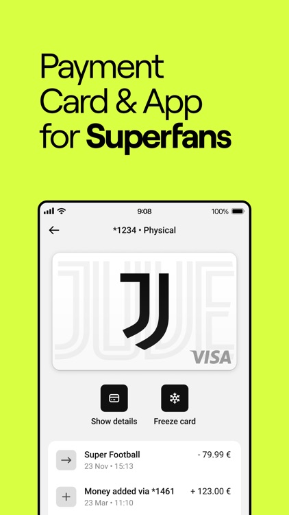 wCards: Football Fan Wallet